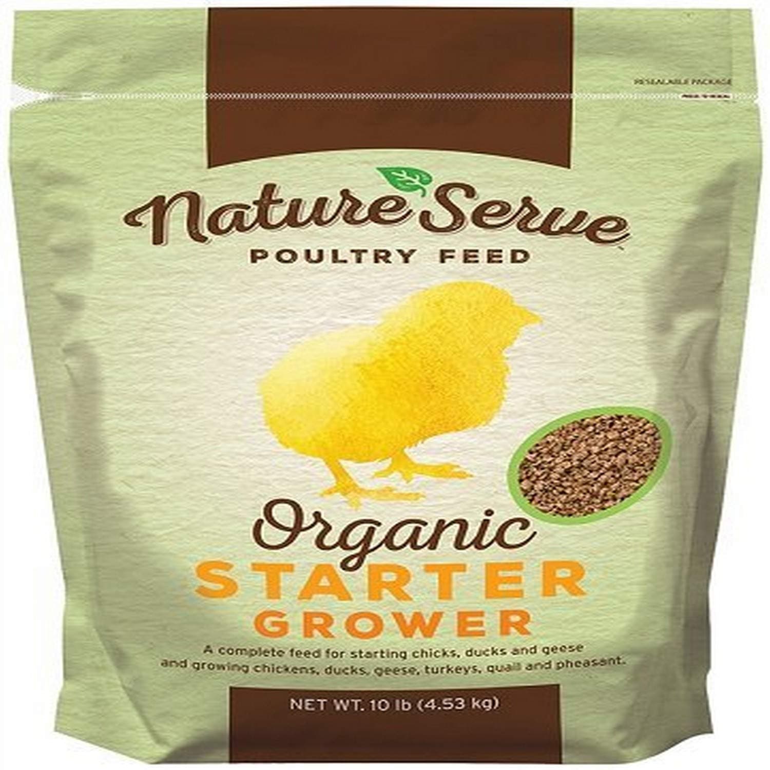 Nutriquest 151010 Organic Chicken Starter Feed, 10lb