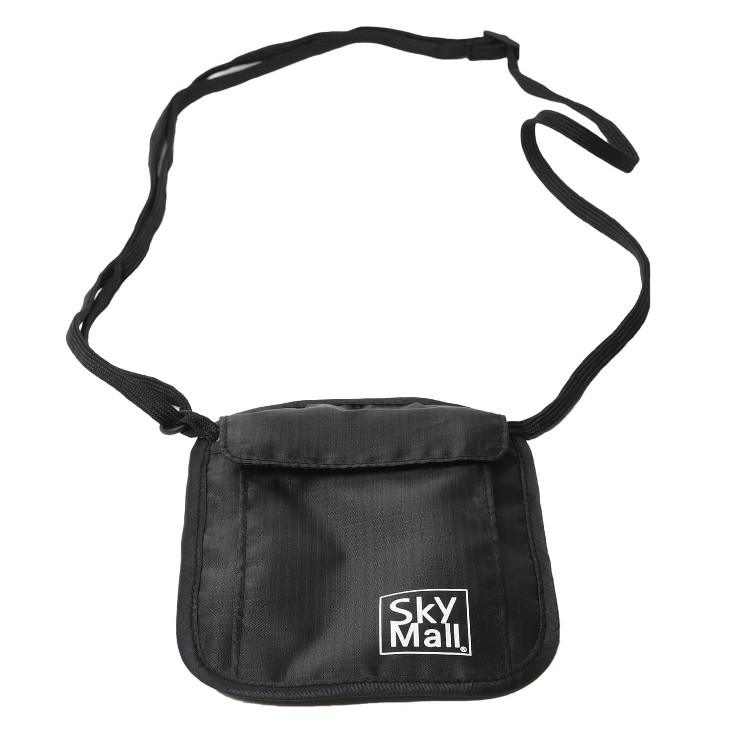 Passport Holder Case Travel Wallet RFID Blocking Neck Stash Cover For Men & Women Safely Hides Credit Cards Passport Id & Accessories, Avoid Theft Security Item On The Go, Black