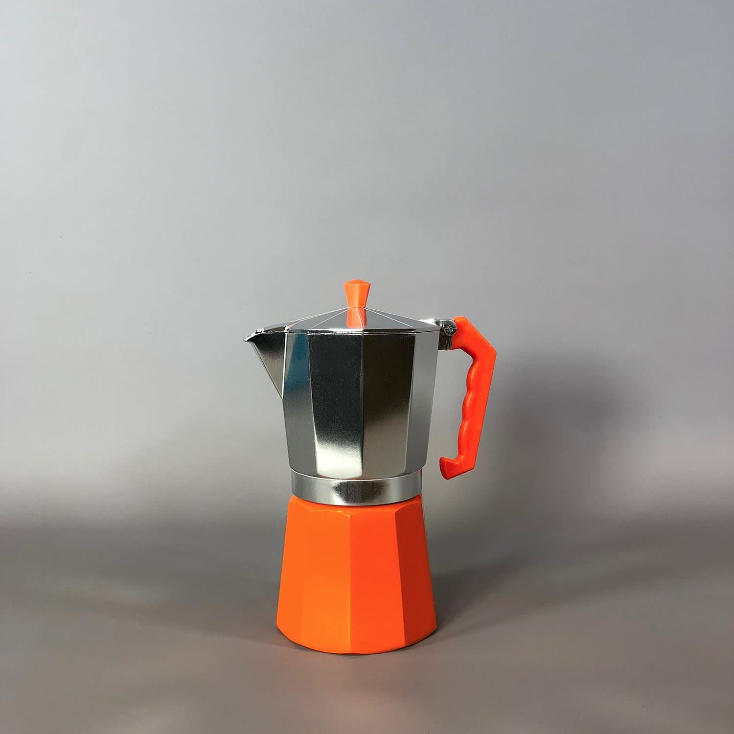 FADS 9-Cup Stovetop Espresso Maker (Orange)