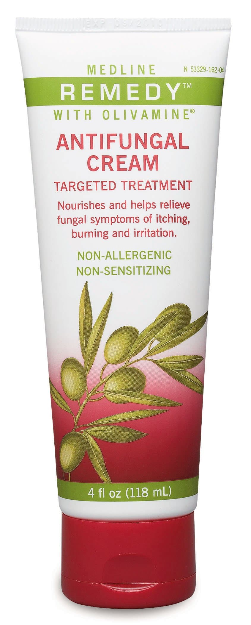 Olivamine Antifungal Cream, White, 4 fl oz