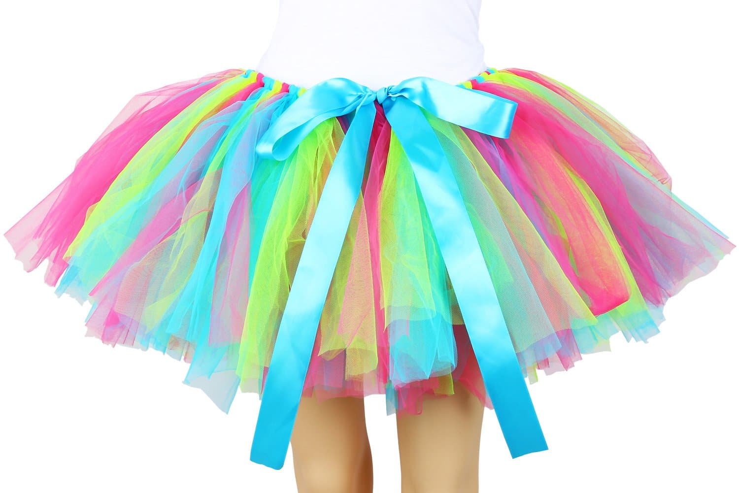 Bride Tutu Booty Cover Tulle Personalized Bachelorette Bikini Veil (Multicolor)