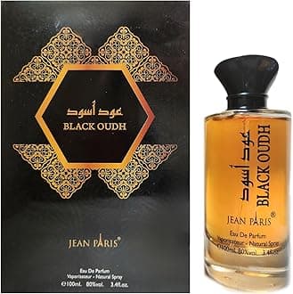 Black Oudh Eau De Parfum Spray for Unisex , 100ML (3.4Oz)