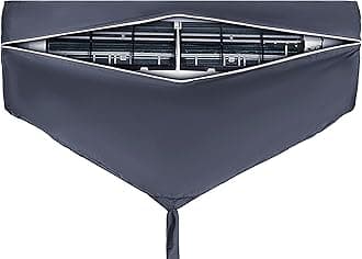 Polyester Split Ac Service Wash Bag Cover Ac Service Cleaning Cover Waterproof Indoor Unit Service Cover Bag With Drain Outlet Ac Service Wash Bag Cover Jacket For 1.5 Ton- 2 Ton Ac (Grey)