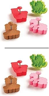 Mrs. Anderson’s Baking Animal Cookie Cutters, BPA Free, Set of 8