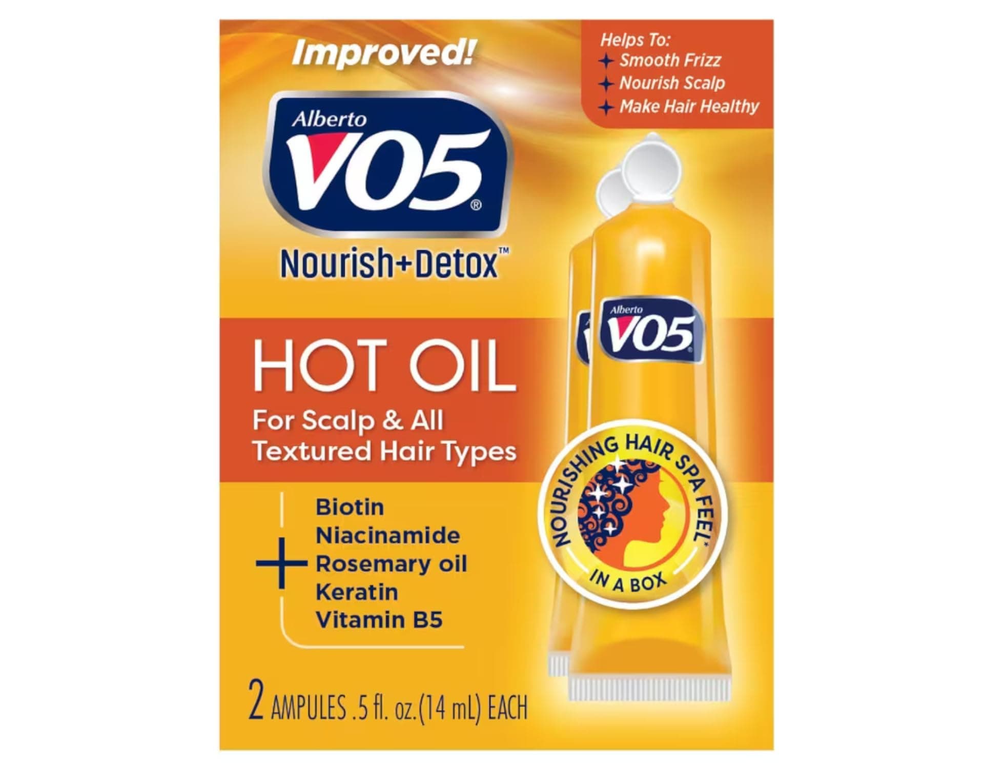 VO5 Hot Oil Therapy Moisturizing Treatment 2 ea
