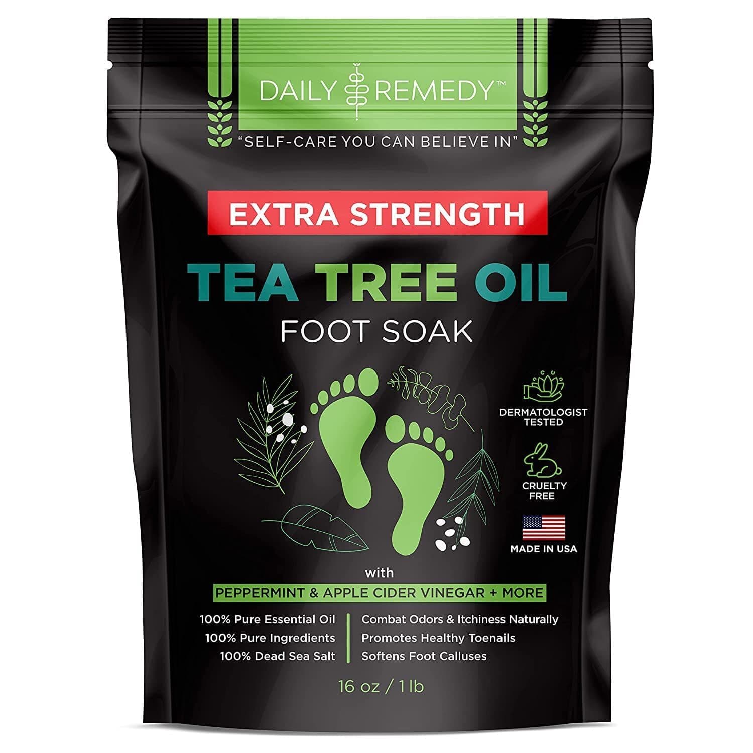 EXTRA STRENGTH Tea Tree Oil Foot Soak