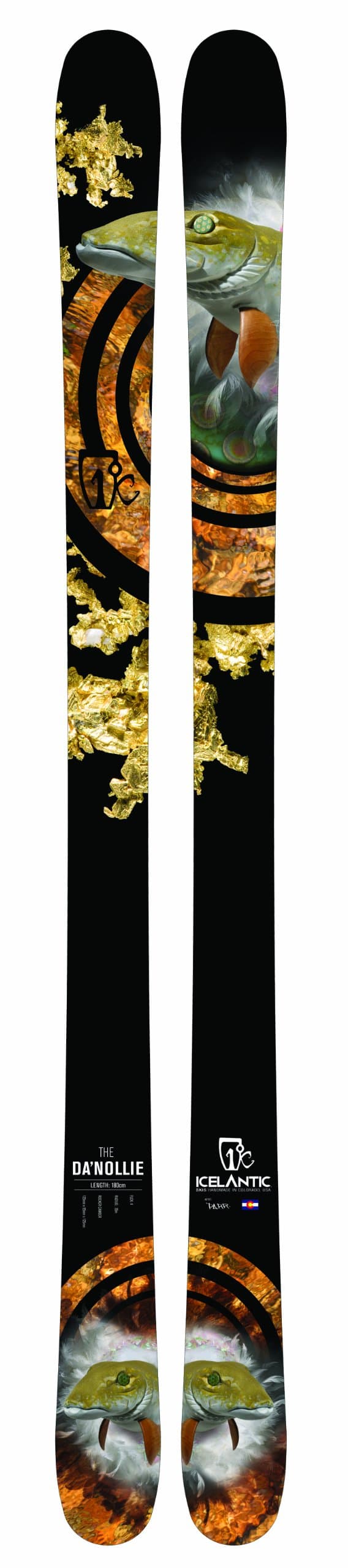 Icelantic Skis Da'Nollie 2015 Alpine Skis