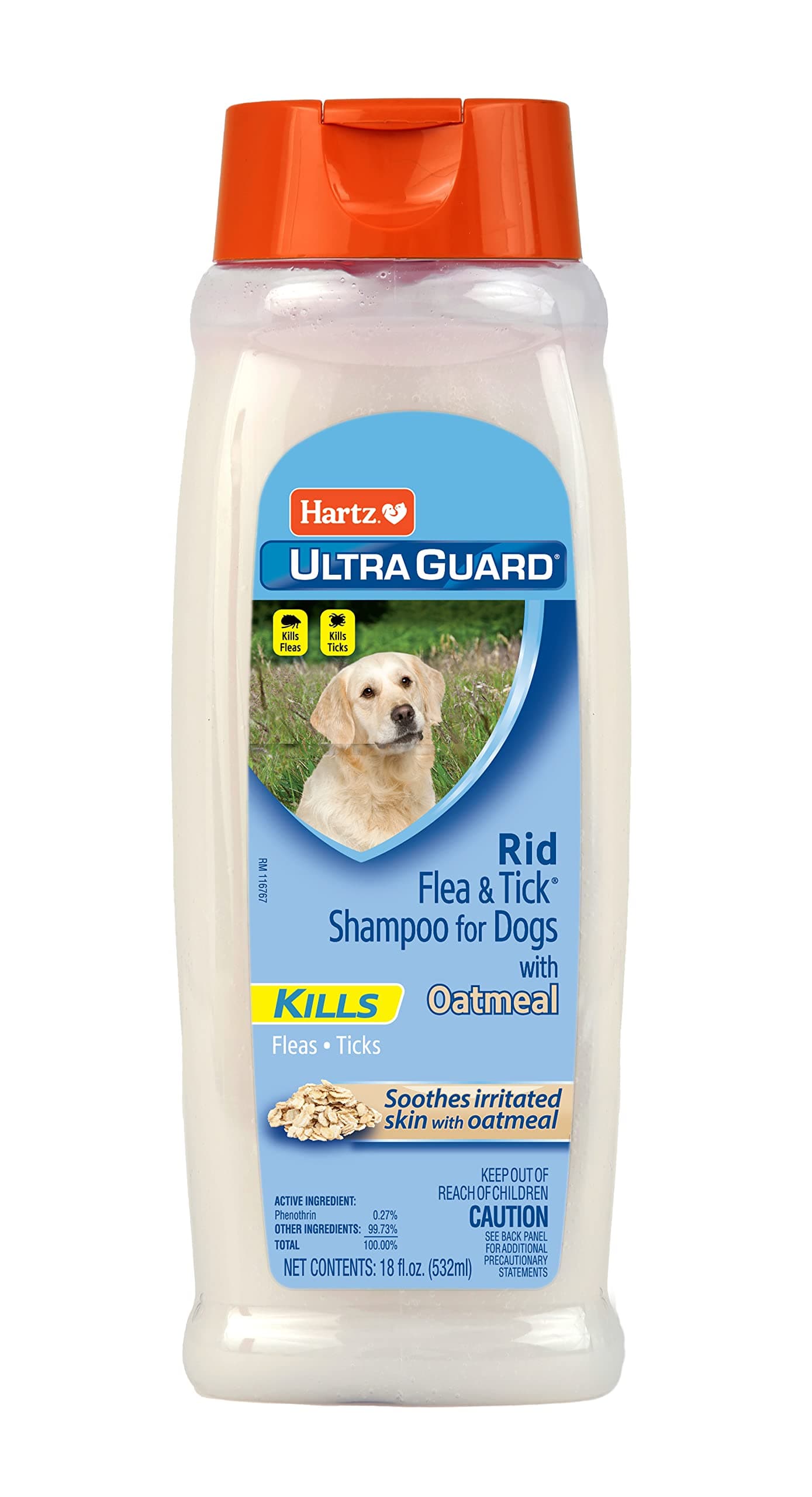 Hartz Ultra Guard Rid Flea and Tick Shampoo for Dogs