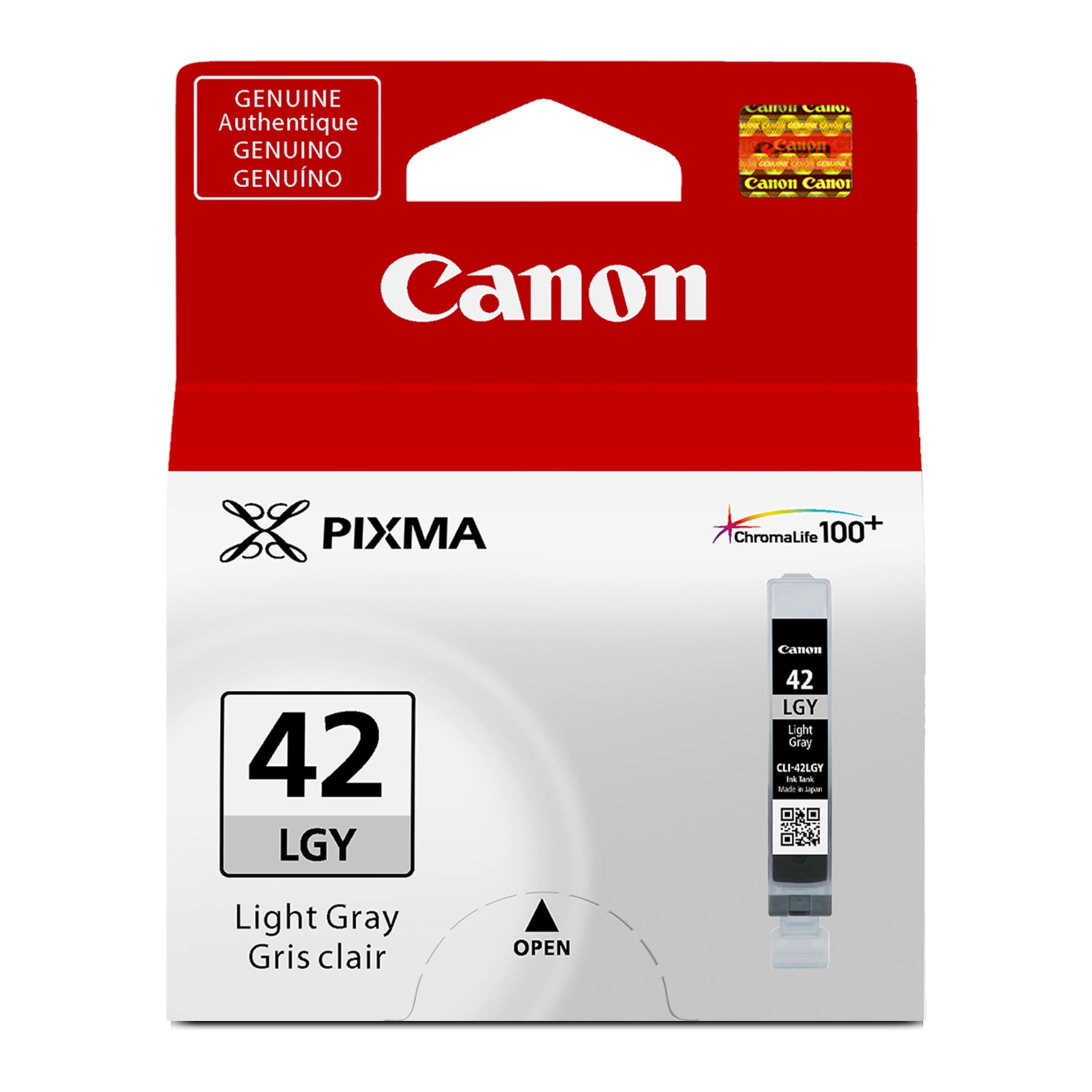 Canon CLI-42 Genuine Light Gray Ink Tank, Compatible with PIXMA PRO-100 Printers