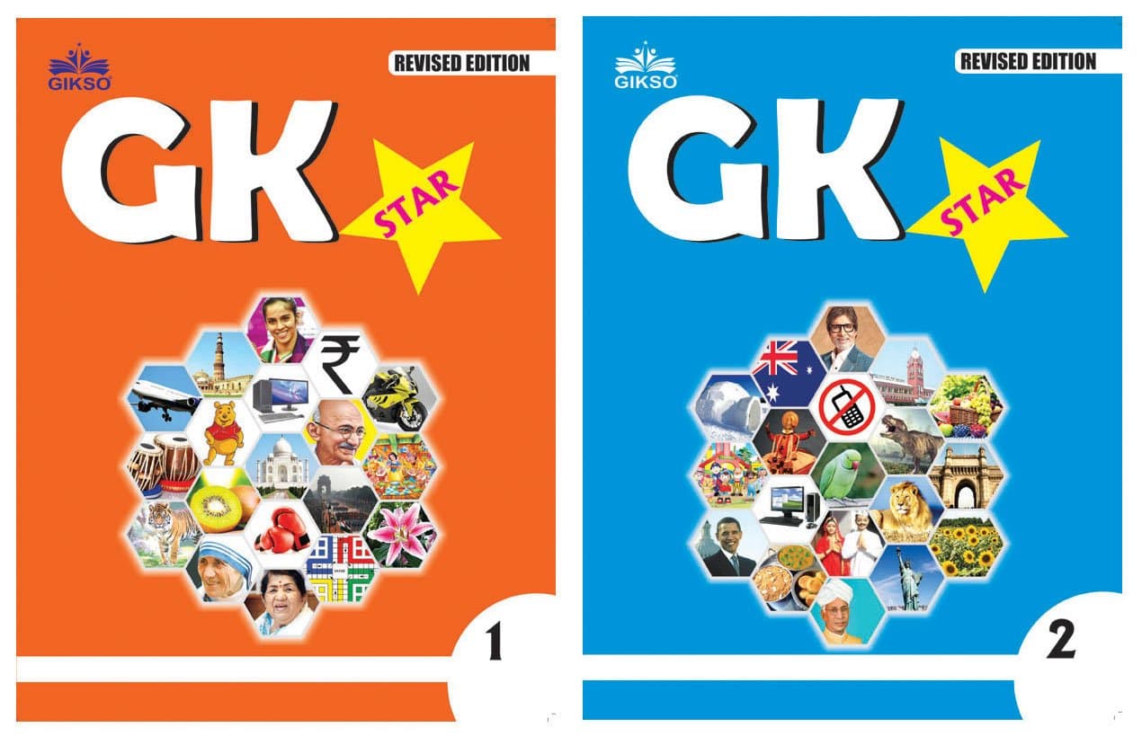Gikso GK Star Combo of Class 1 and 2 Age 4-7 Years Old Kids Pack of 2 Books Paperback – 1 January 2017