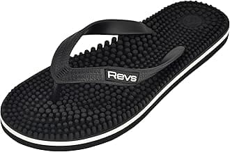 Revs Lights, Reflexology & Acupressure Massage Flip Flops. Boost Health, Energy and Well-Being with Natural Drug-Free Therapy