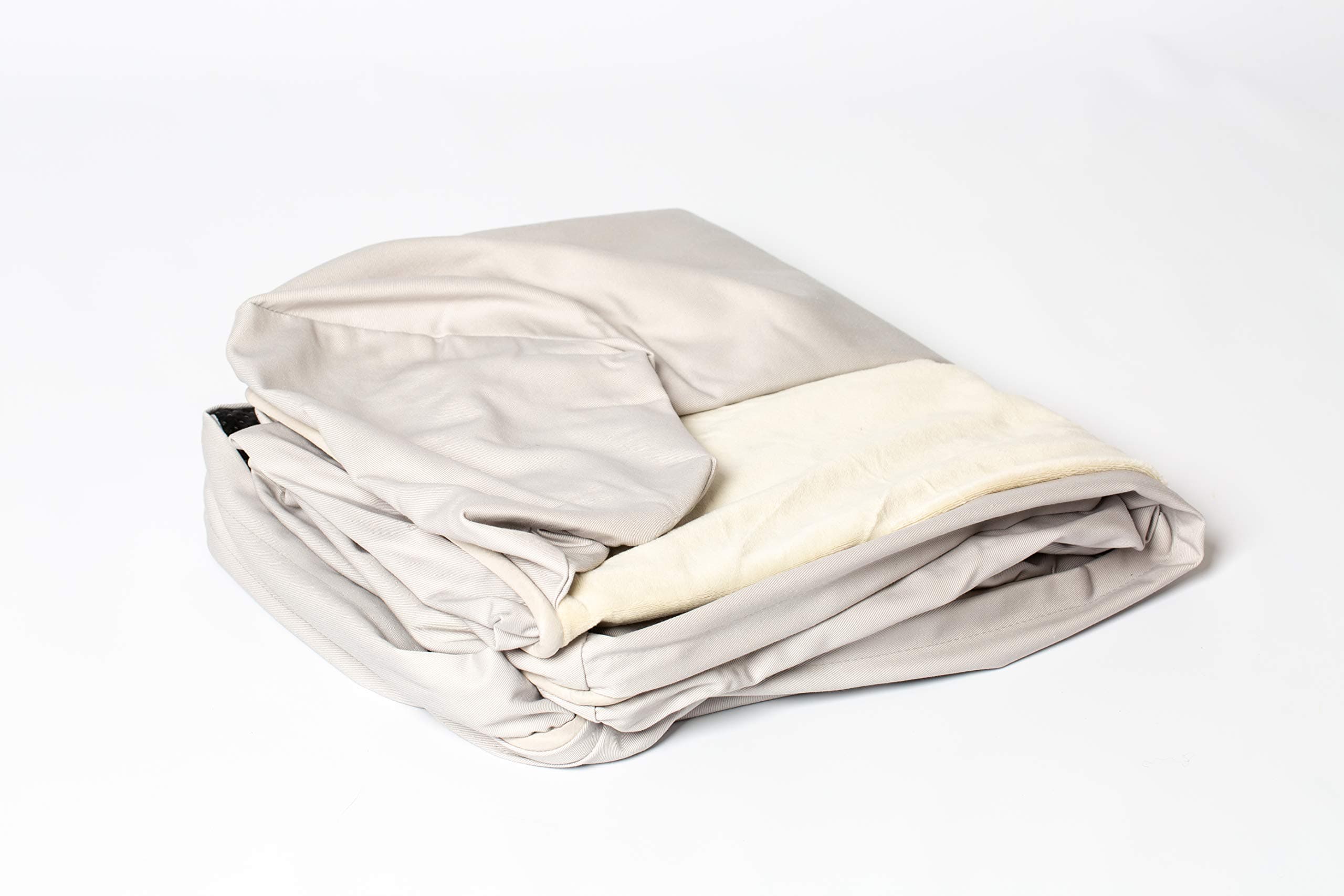 PetFusion Replacement Cover for Ultimate Dog Lounge, Sandstone, Small