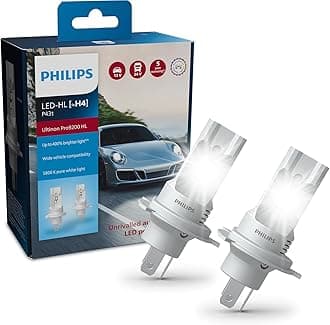 Philips Ultinon Pro9200 LED car headlight bulb (H4), +400%, 5.800K, set of 2