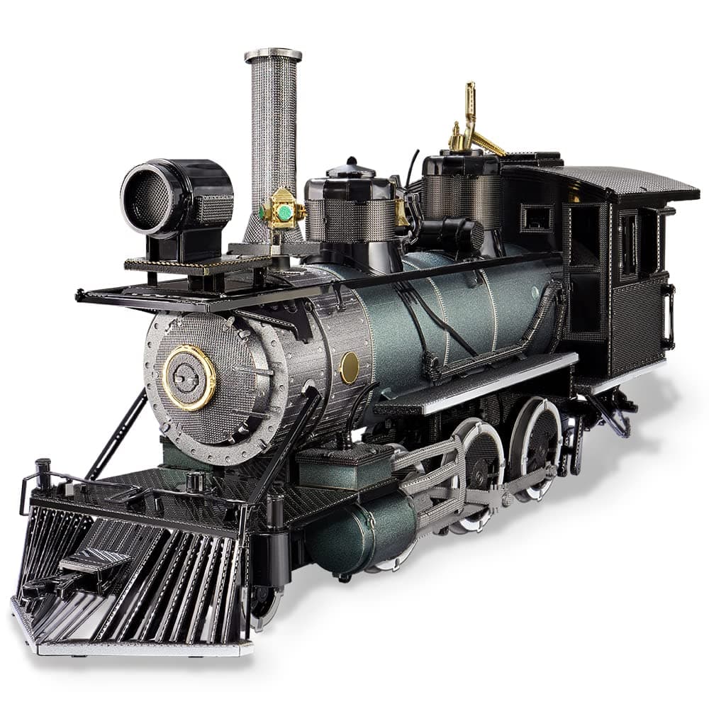 Piececool 3D Puzzle for Adults, Mogul Steam Engine Steamer 3D Metal Model Building Kits Challenging Assembly Hobbies DIY Crafts Kits, Best Birthday Christams Gifts