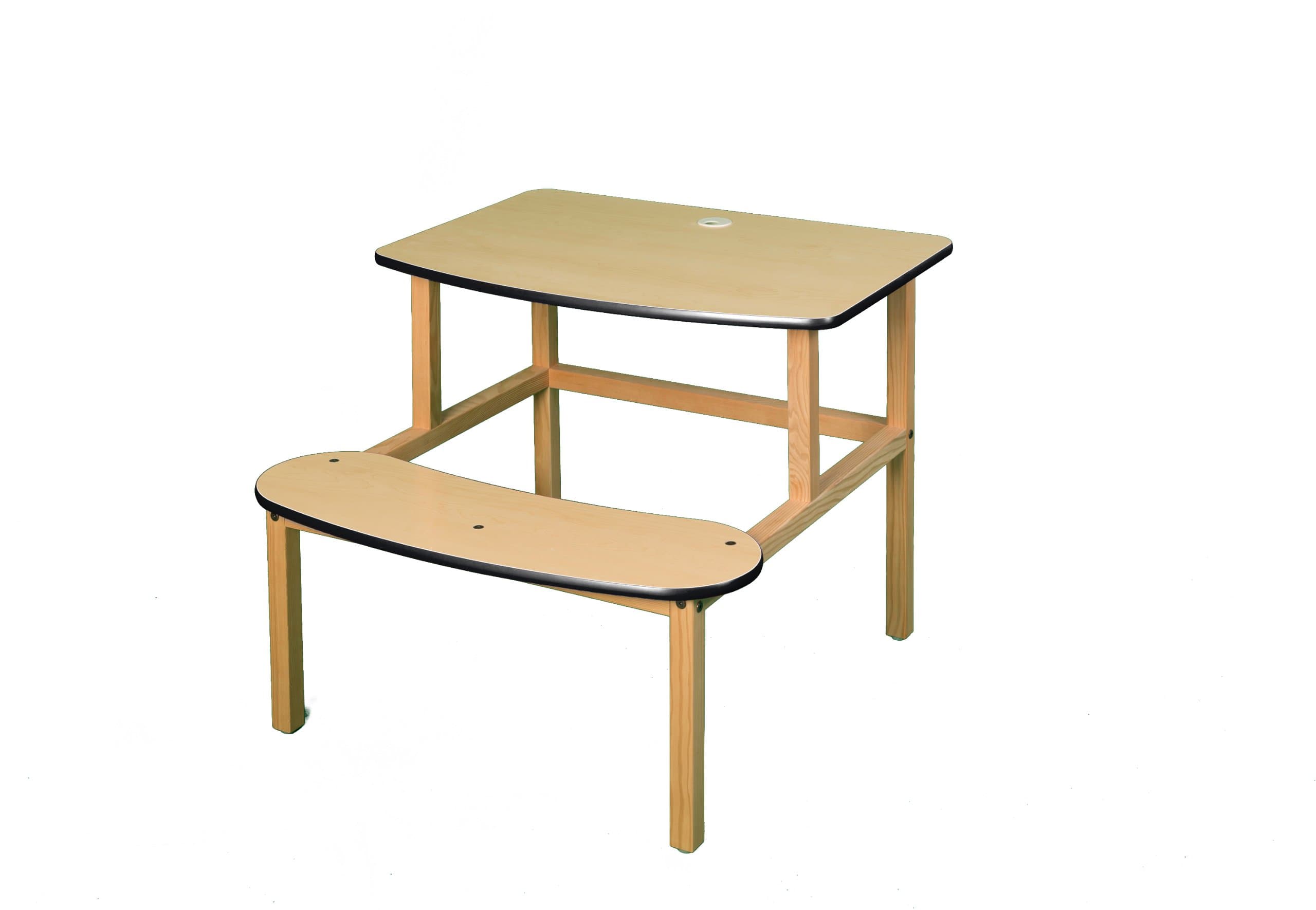 Wild Zoo Student Desk for 1 or 2 Kids - Maple