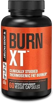 Burn-XT Clinically Studied Fat Burner & Weight Loss Supplement - Appetite Suppressant & Energy Booster - with Acetyl L-Carnitine, Green Tea Extract and More - 60 Natural Diet Pills