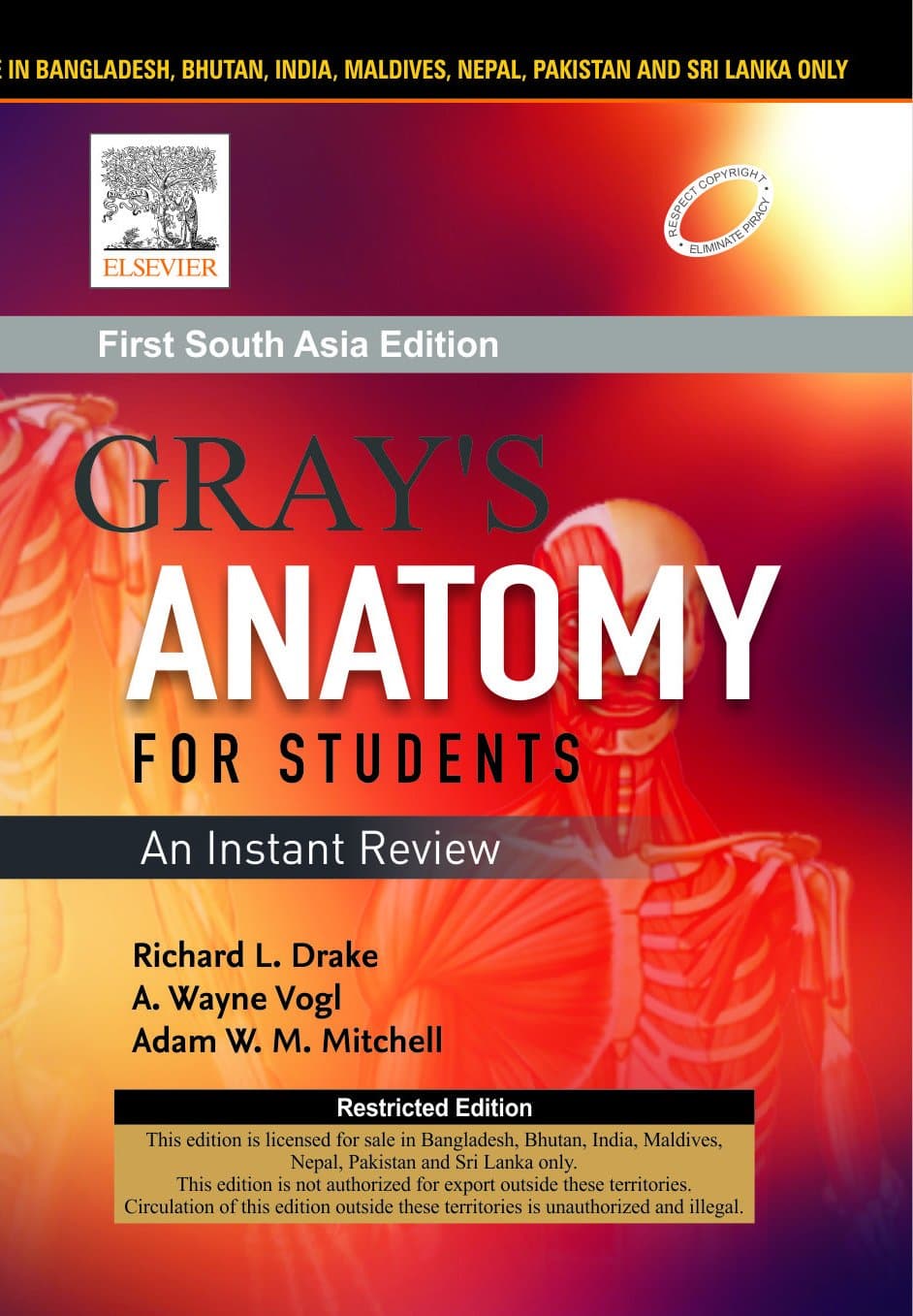 ELSEVIER Gray's Anatomy for Students: An Instant Review