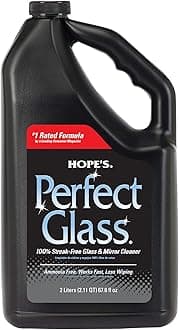 Perfect Glass Cleaner Spray Refill, Streak-Free, Ammonia-Free Window, Mirror, Screen, Tinted Glass, and Shower Door Cleaner, Indoor and Outdoor Glass Surfaces, 67.6 Ounce, Pack of 1