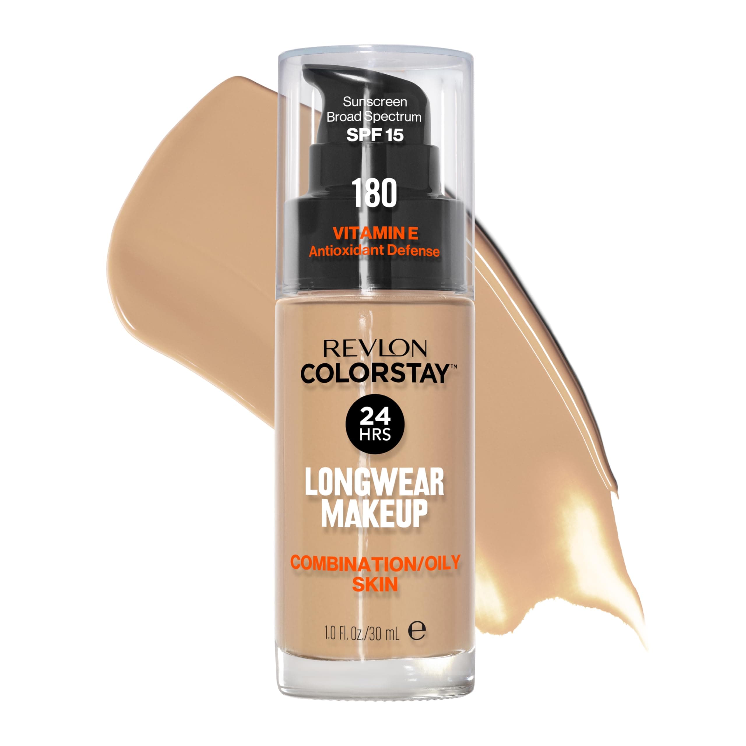 ColorStay Makeup Foundation for Combination/Oily Skin - 30 ml, Sand Beige
