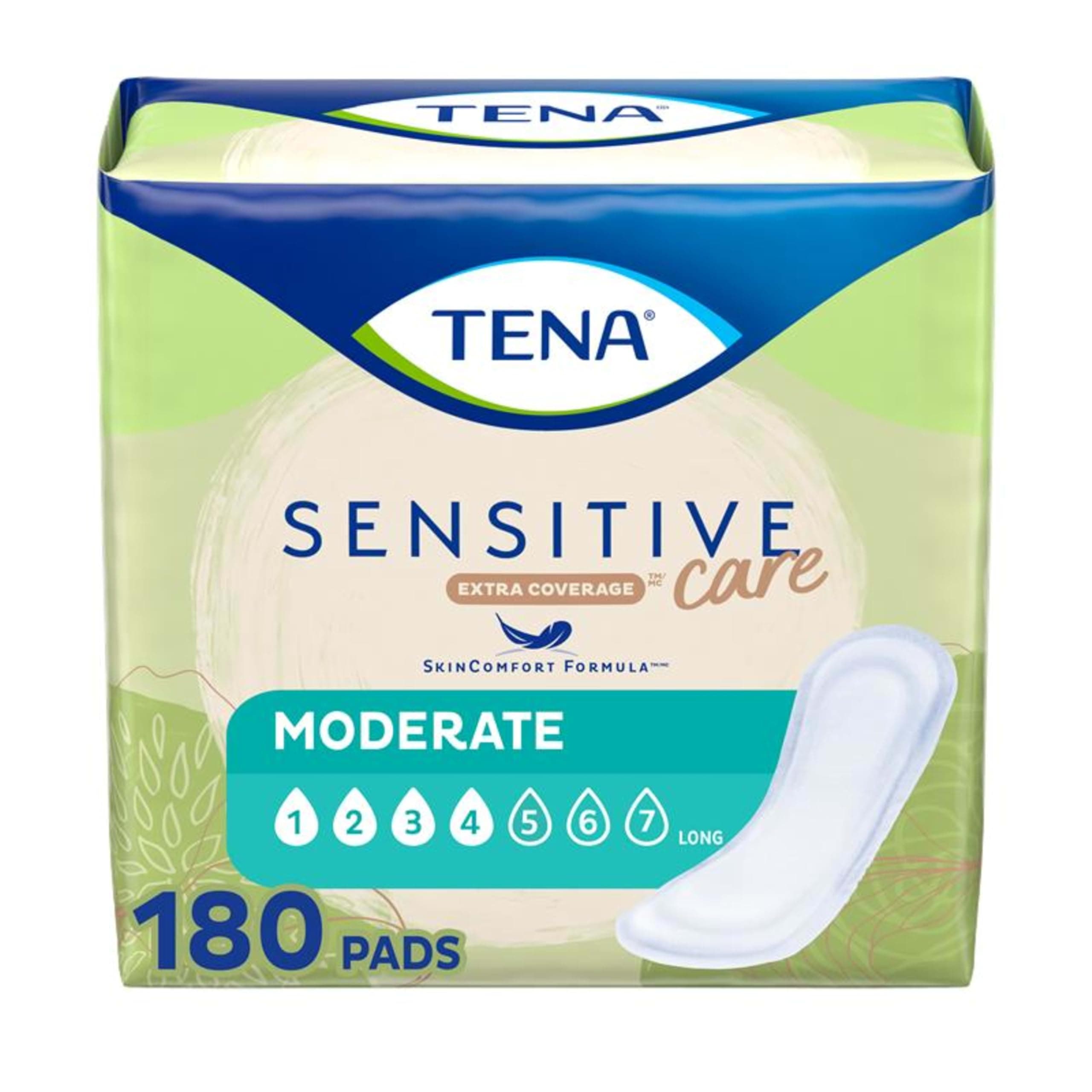 Intimates Moderate Regular Incontinence Pad for Women, 180 Count