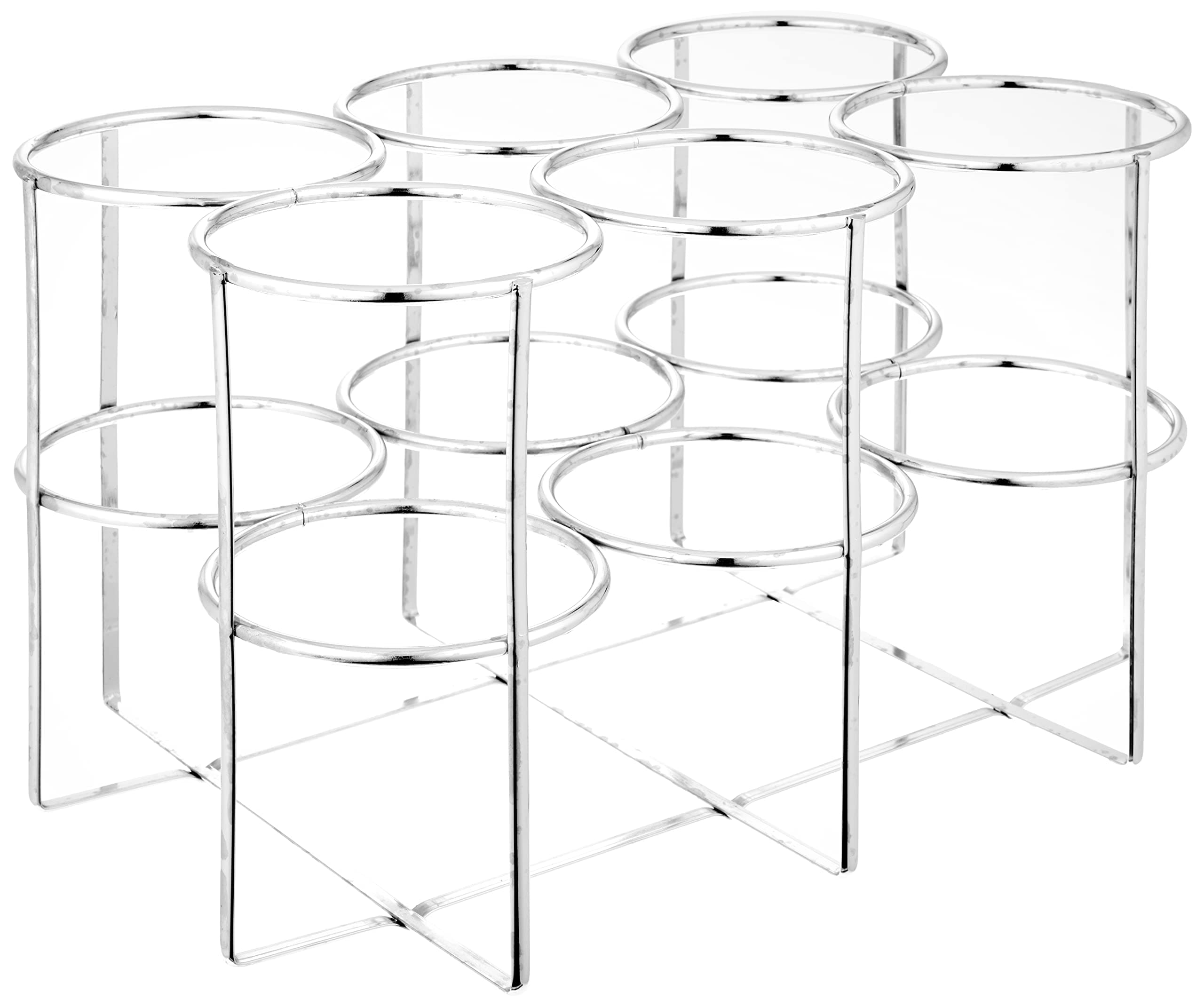 18114 Economy Oxygen Rack, Chrome