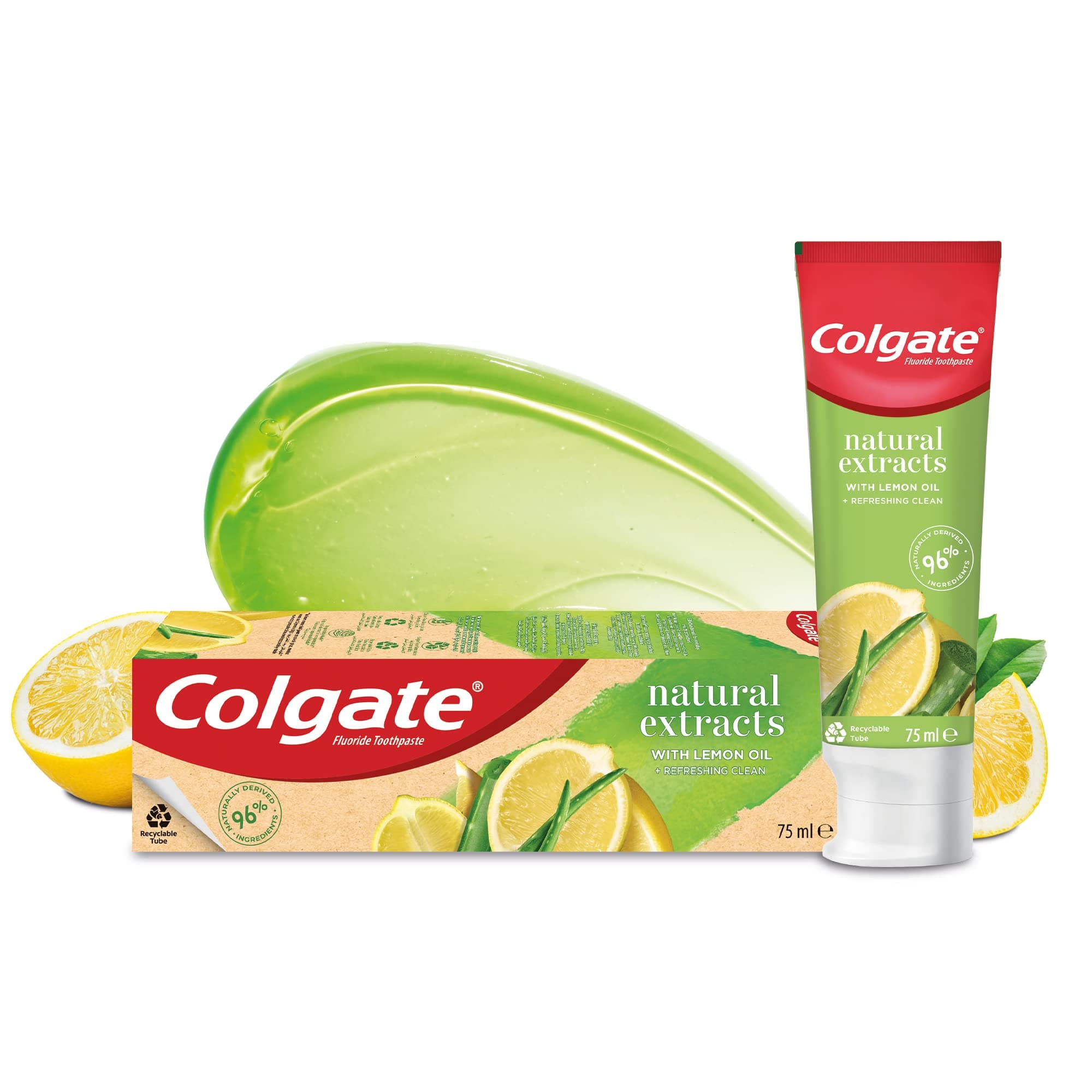 Colgate Natural Extracts Lemon Freshness Toothpaste 75ml 1 piece