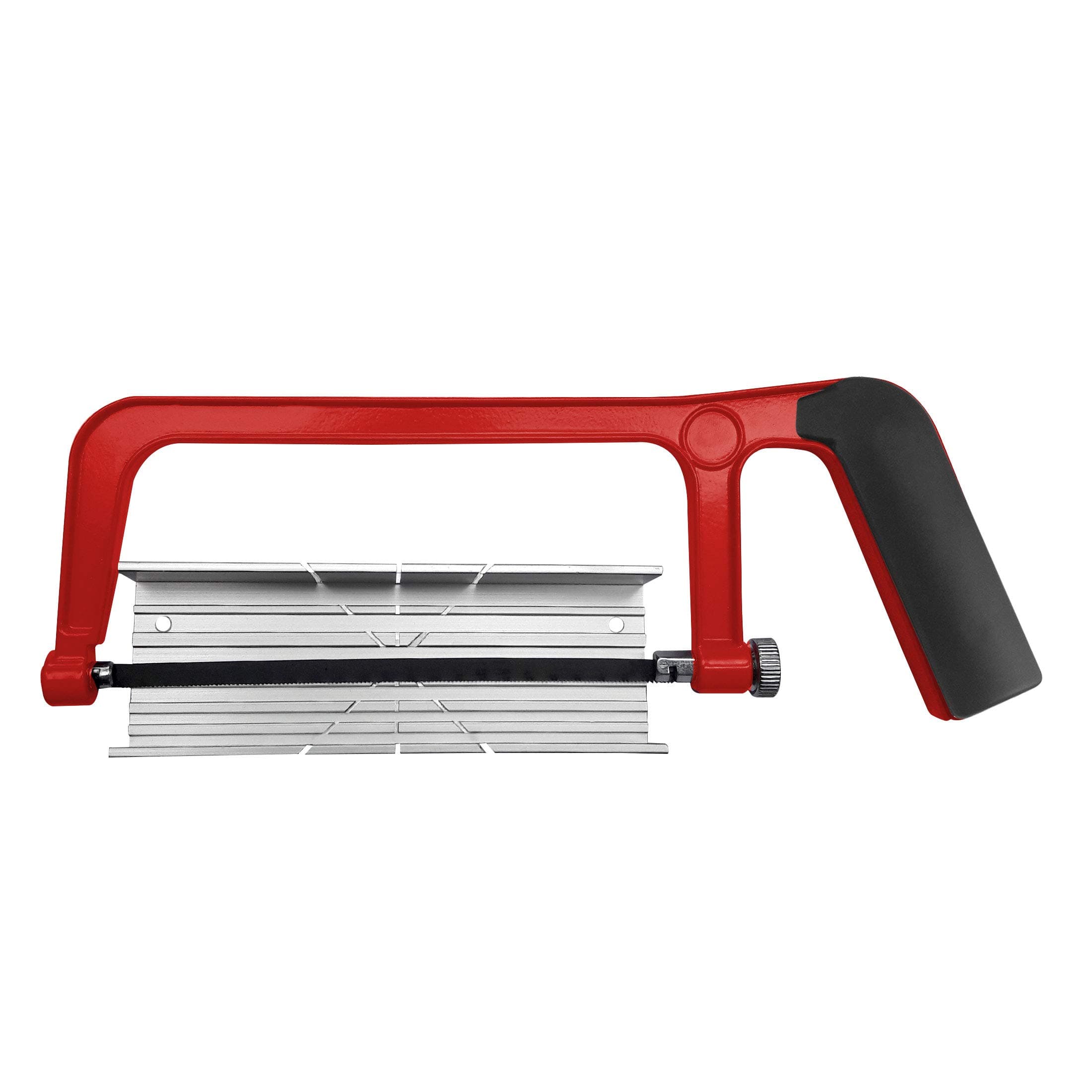 – HAUTMEC Mini Hacksaw with Mitre Box Set, 150mm (6") Compact Hack Saw with Adjustable Cutting Angles & Bi-Metal Blade, Precision Hand Saw for Wood, Metal, Plastic & DIY – HT0034