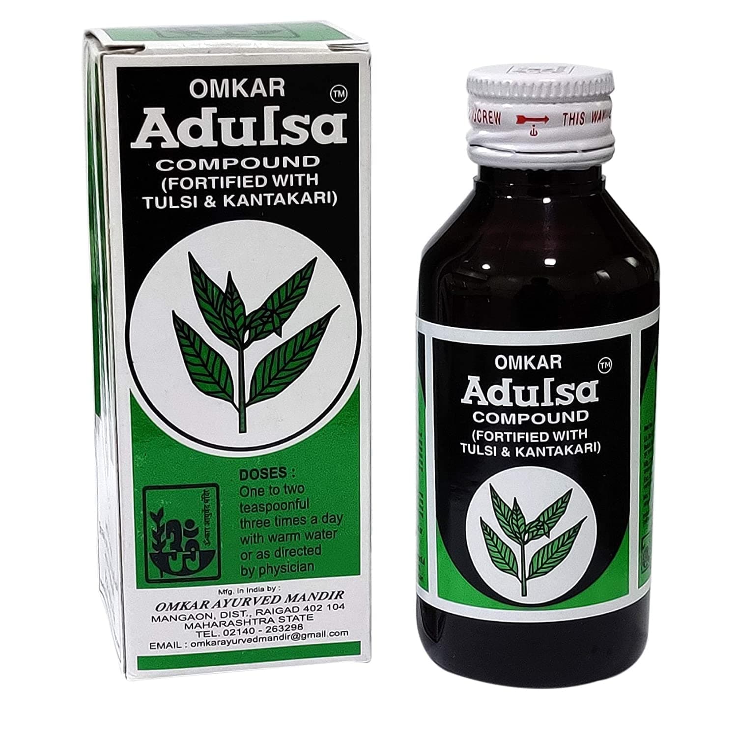 Adulsa Compound Cough Syrup | Ayurvedic Cough Syrup | 400 ML