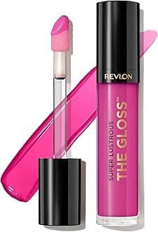 Super Lustrous Lip Gloss, High Impact Lipcolor with Moisturizing Creamy Formula, Infused with Agave, Moringa Oil, & Cupuacu Butter, Pink Obsessed (232)
