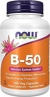 Foods Vitamin B, 50 Mg 100 Veg Capsules
