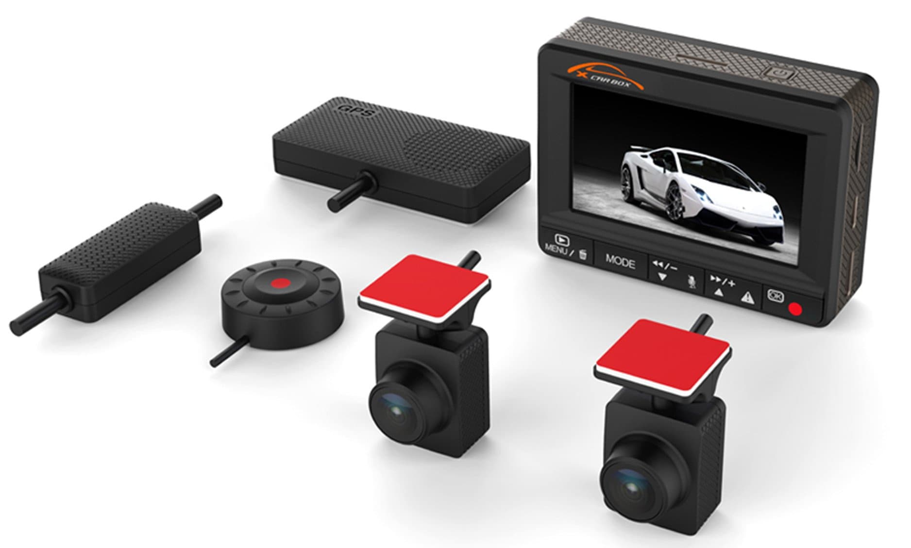 Mini K1S 1080P Car DVR Dash Camcorder,160° Wide Viewing Digital Car Video, HDR Night Vision Car Video Record, Road Camera Recorder,Dual Camera Car Driving Records.Contain 64GB Memory Card