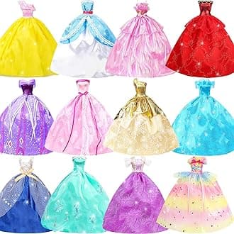 ZITA ELEMENT Lot 5 Handmade Fashion Party Dress Outfit for Barbie