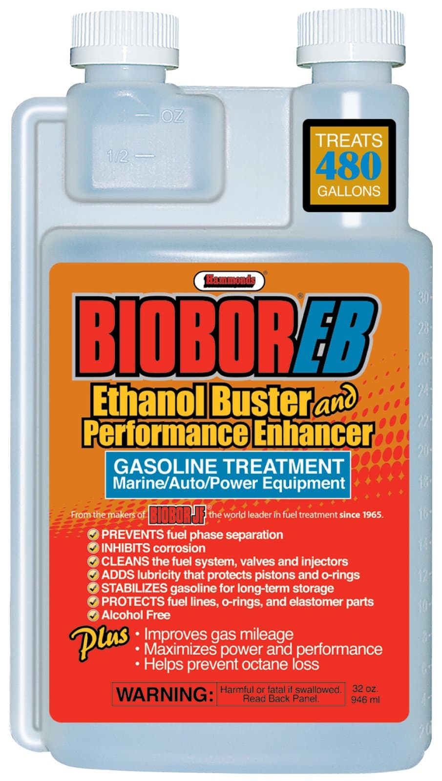 Biobor EB, Ethanol Buster and Performance Enhancer Gasoline Treatment