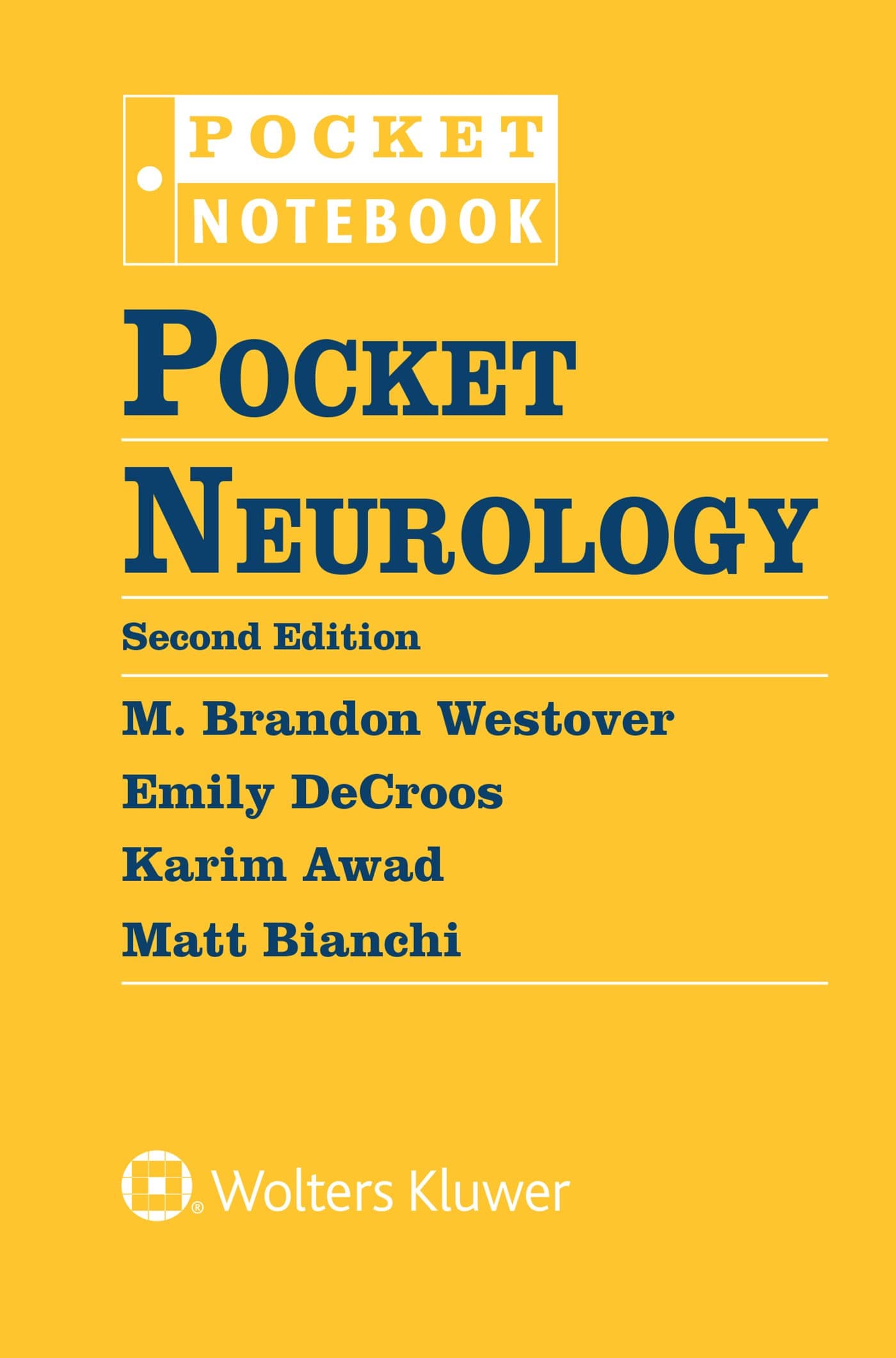 Pocket Neurology (Pocket Notebook Series)