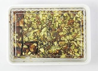 Godka Dry Fruits Sugarfree Dates Barfi/Khajoor Dryfruit Chikki/Kaju Badam Chikki/Energy Bite & Healthy Snacks with Goodness of Dry Fruits,250 gm