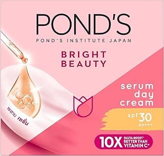 Bright Beauty, Serum Day Cream, with SPF30, Niacinamide and Vitamin E, 50g