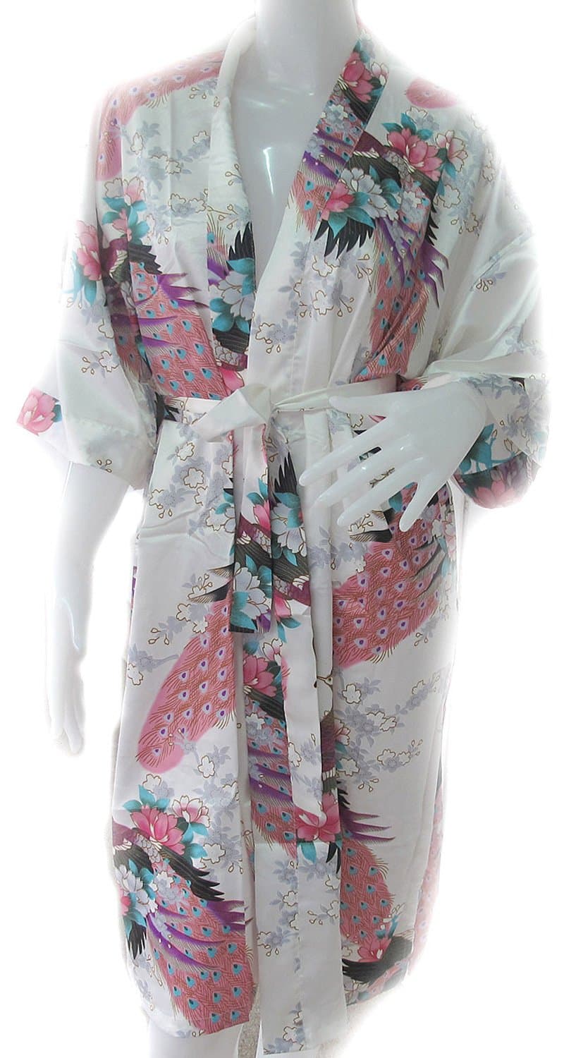 BEAUTIFUL PEACOCK JAPANESS KIMONO WOMEN'S