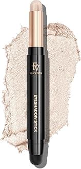 Cream Shimmer Eyeshadow Stick，Long Lasting & Waterproof, Multi-Use & High Pigment Eyeshadow Makeup Stick, Pearl Shimmer