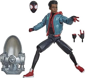 Hasbro Marvel Legends Series Spider-Man: Into The Spider-Verse Miles Morales 6-inch Collectible Action Figure Toy