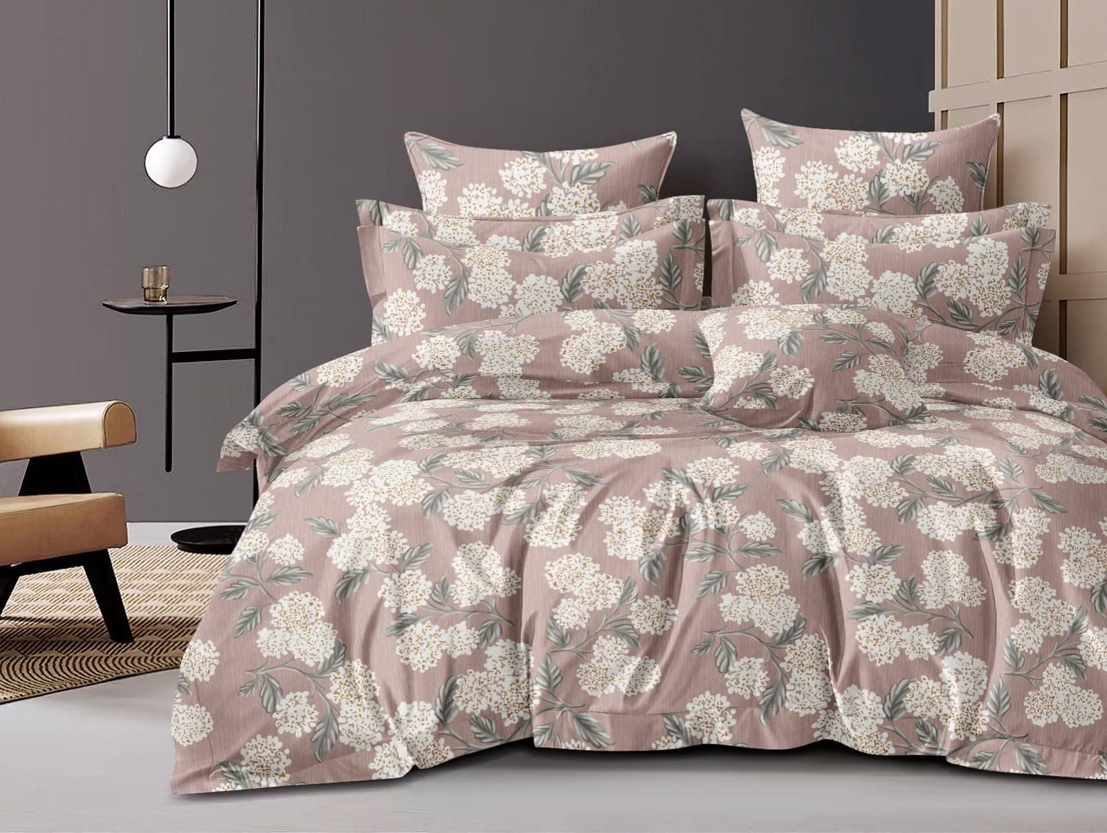 COZY FURNISH Super Soft Brushed Microfiber Cotton 3 Layer Breathable Single AC Blanket Lightweight Warm Bed Blanket 57X87(Inches) 144X220(CM) Flannel Blanket Throws for Bed