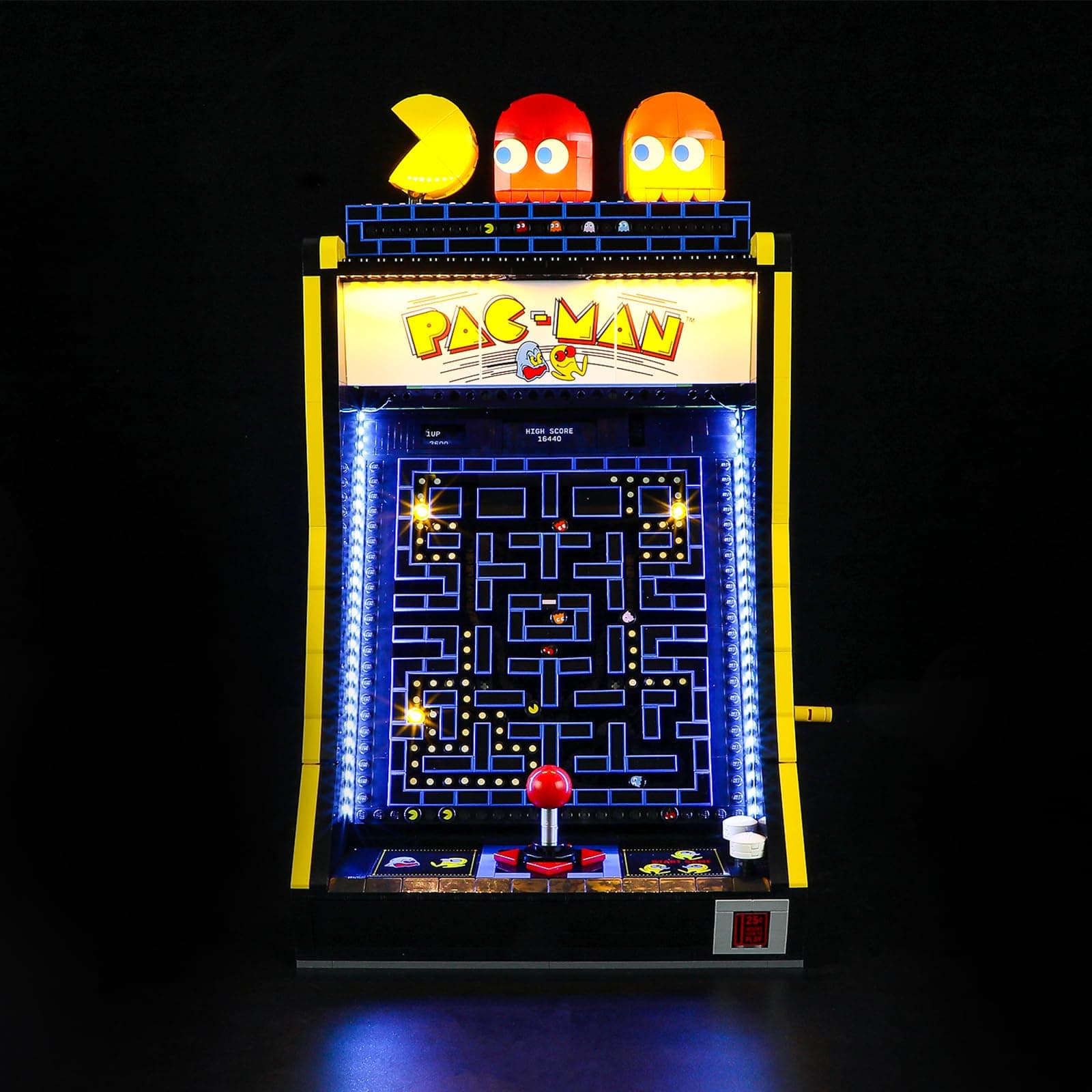 Led Lighting Kit for LEGO-10323 PAC-Man Arcade - Compatible with Lego Icons Building Blocks Model- Not Include Lego Set