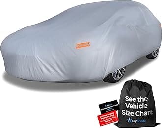 EzyShade 10-Layer Waterproof Sports Car Cover. See Vehicle Size-Chart for Accurate Fit. All Weather Full Outdoor Covers. Porsche Z4 370Z BRZ 86 TT Classic Cars Sun Snow Rain. Size C2 (See Size Chart)