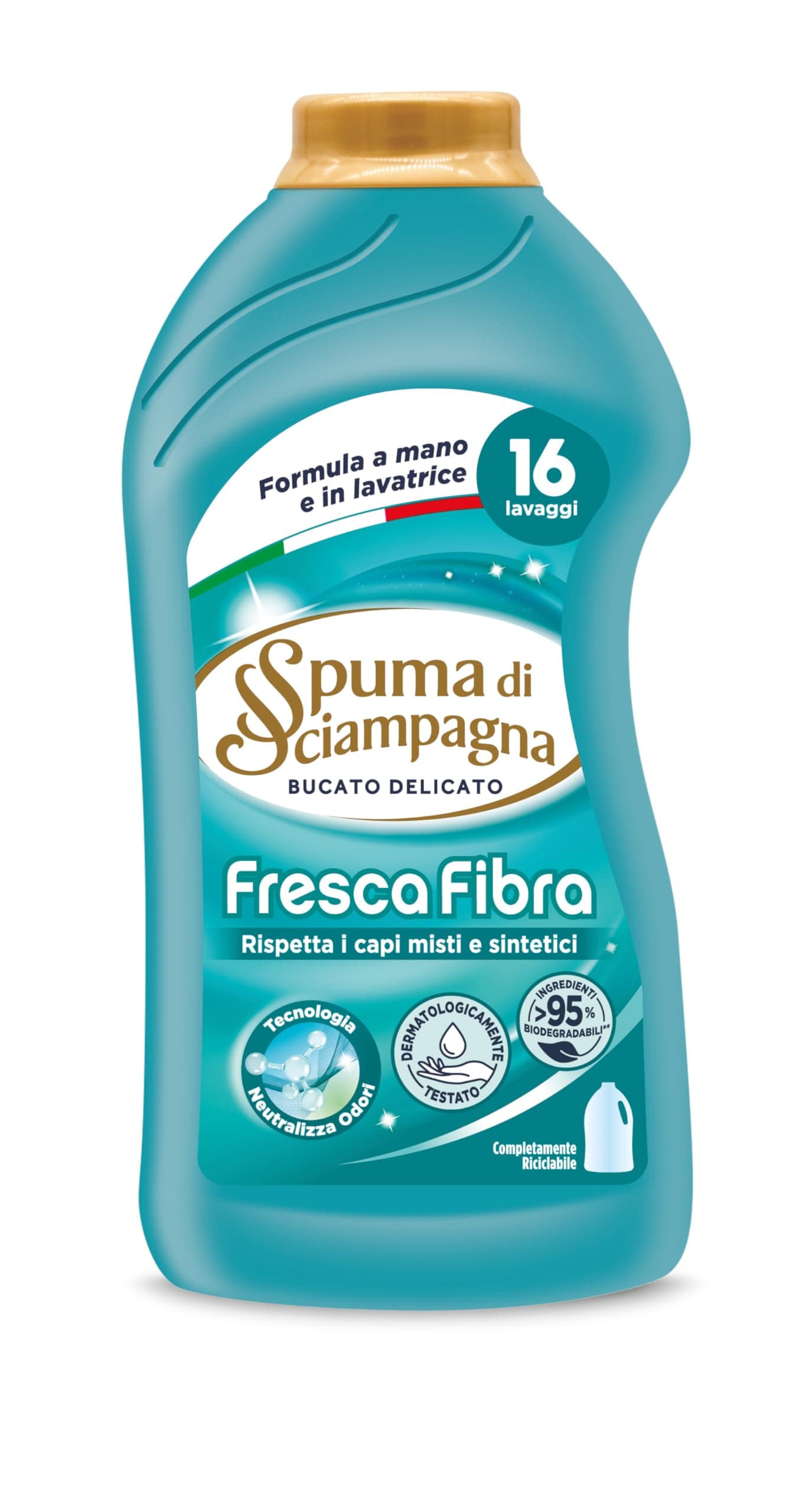 Spuma di Sciampagna Nutrifibra bucato Delicato 1000