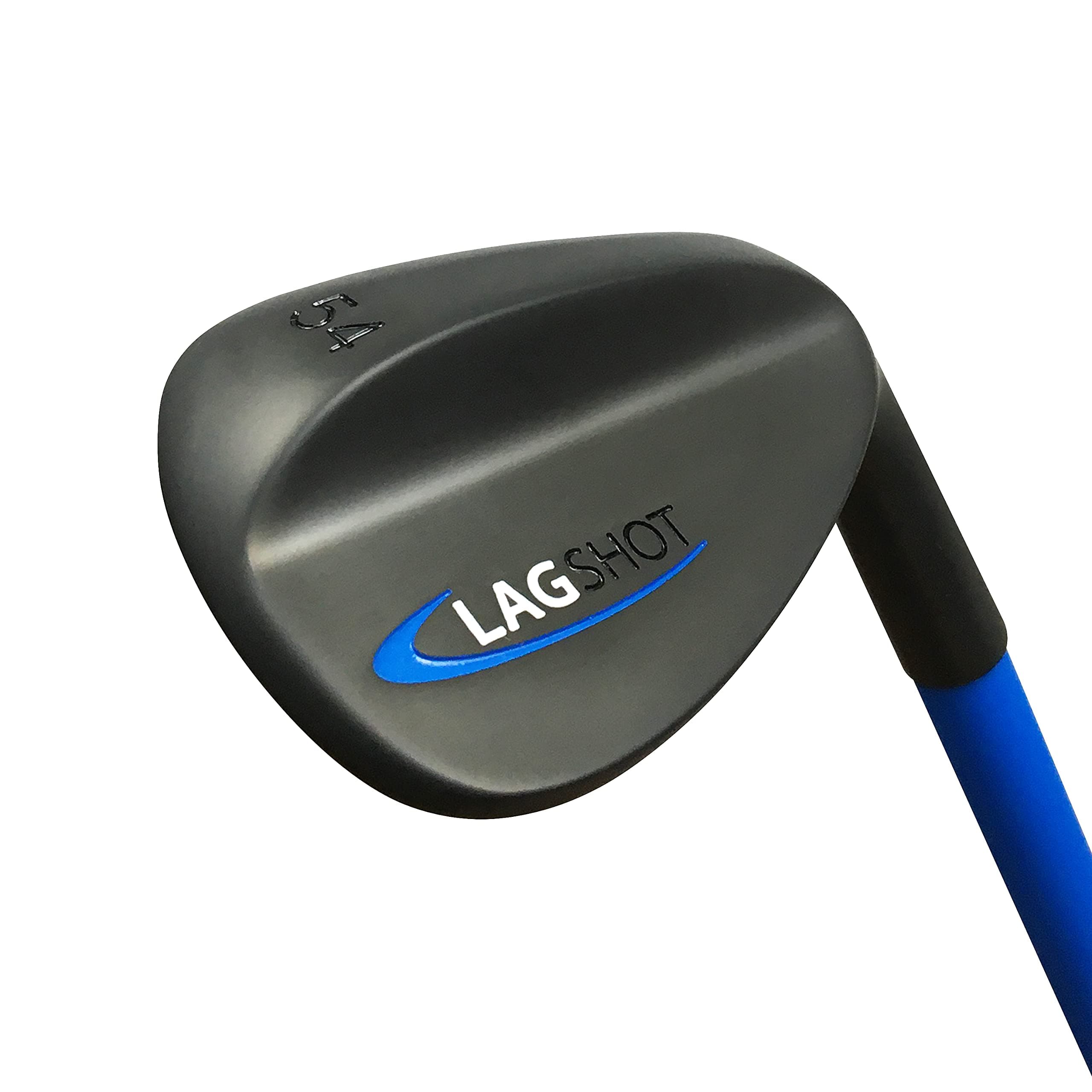 Lag Shot (RH) Wedge - Strike Your Pitch Shots Solid with Perfect Rhythm. Helps You Develop Feel and Touch Around The Greens. Eliminates Fat & Thin Shots! (Black, Right Hand)