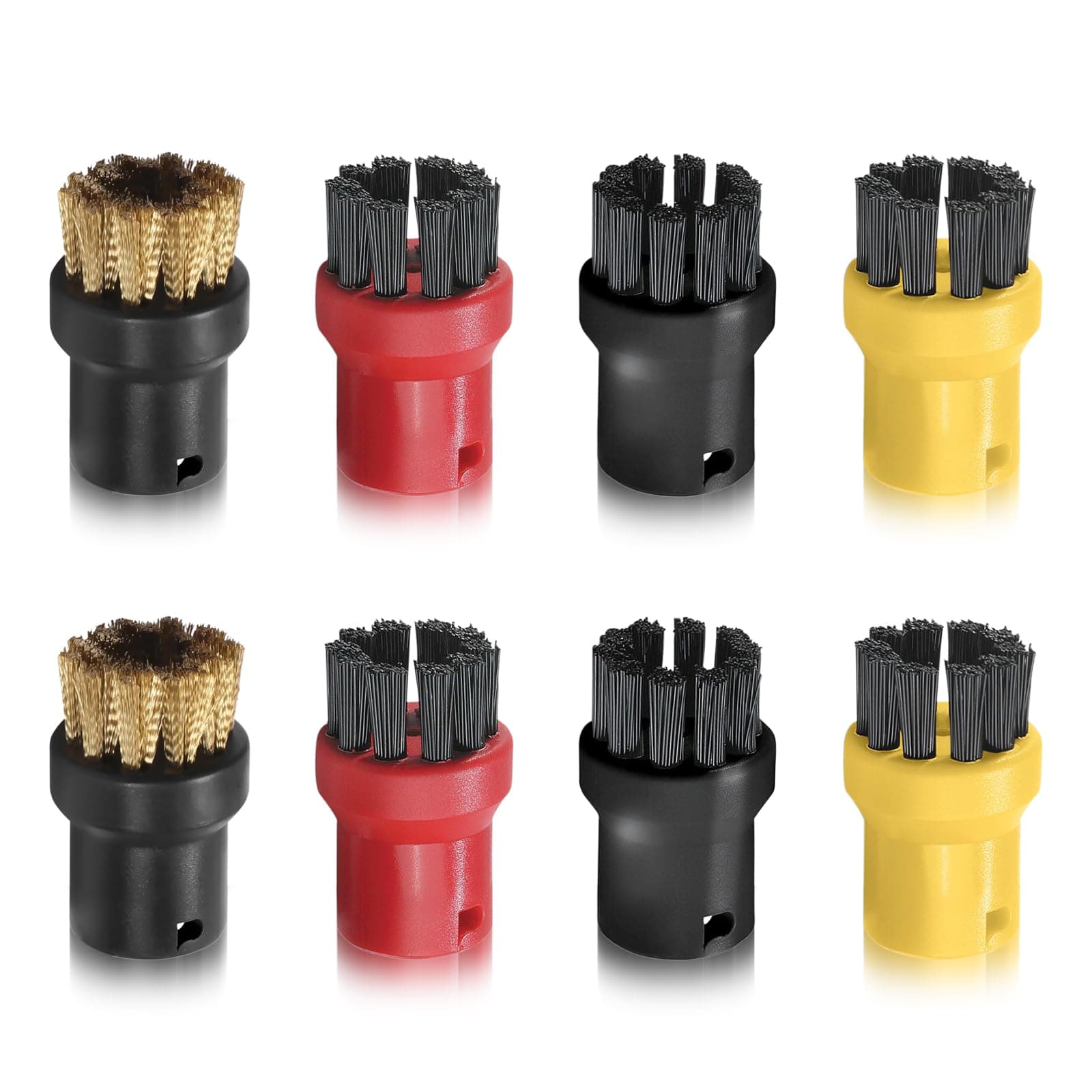 ilovelife Replacement Dust Remove Steam Cleaning Brush Small Round Brushes for Karcher SC1 SC2 SC3 SC4 SC5 SC7 CTK10