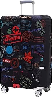 Travelkin Luggage Cover - Washable Suitcase Protector, Anti-scratch, Fits 22-32 Inch Luggage