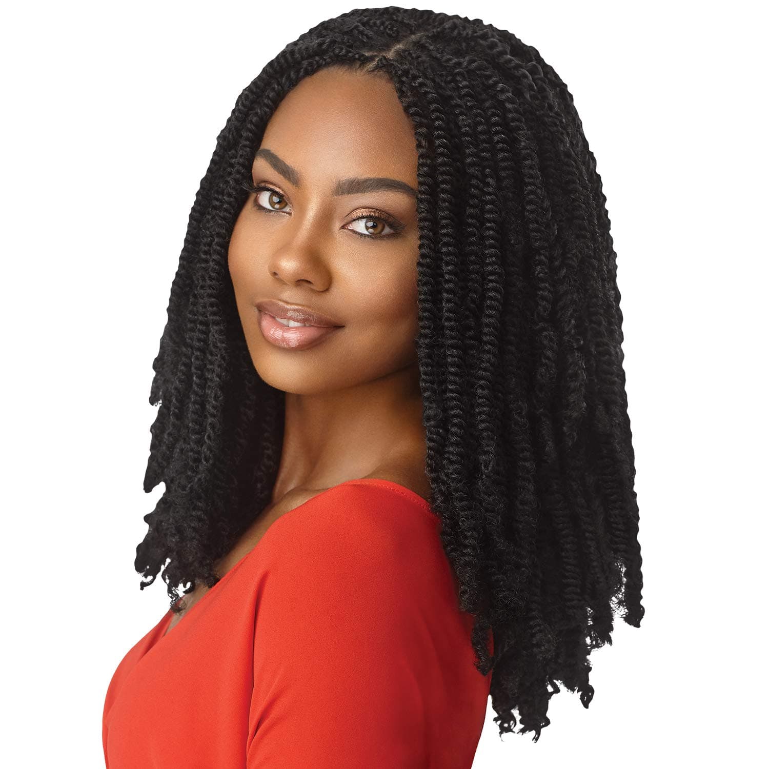x-pression MULTI PACK DEALS! Outre Synthetic Braid - X TWISTED UP SPRINGY AFRO TWIST 16 (1-PACK, 1B)