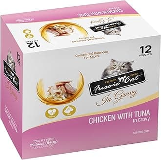 Premium Chicken w/Tuna in Gravy 2.47 Oz (Pack of 12)
