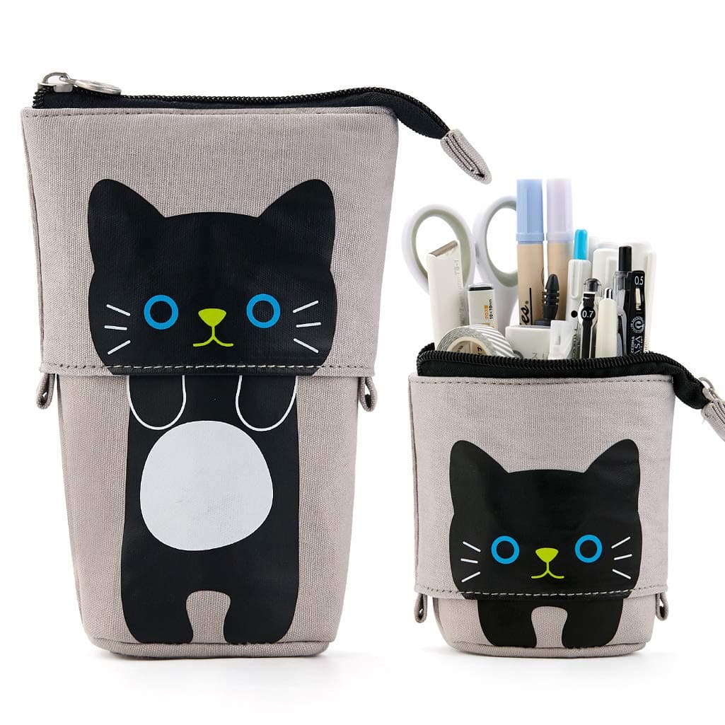 Big Capacity Pencil Pen Case Pouch Box Organizer Large Storage for Bullet Journal