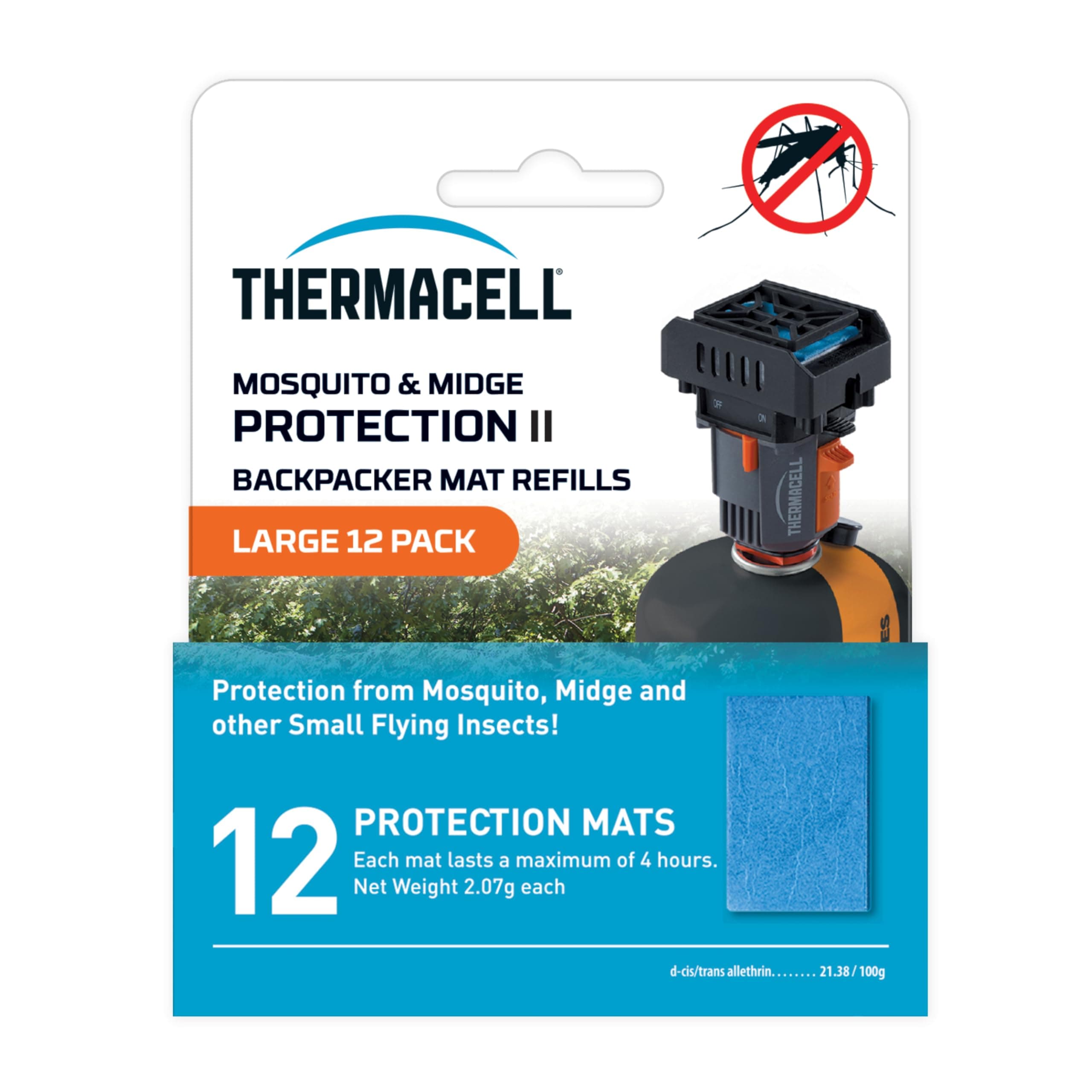 Midge and Mosquito Protector Standard Refill Pack Compatible All Thermacell Fuel Powered protectors